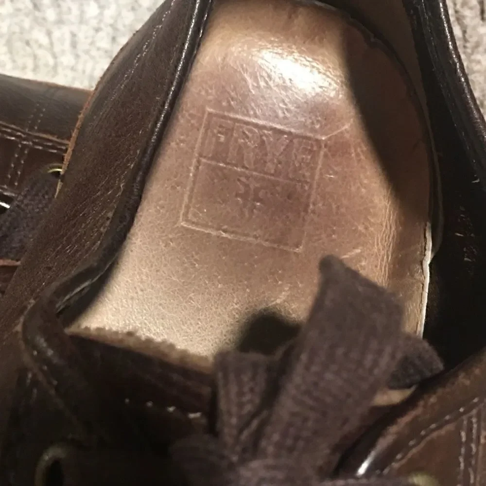 FRYE  LEATHER SNEAKERS